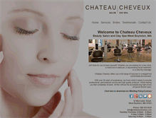 Tablet Screenshot of chateaucheveux.com